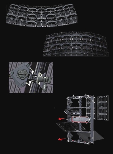 Уличный арендный светодиодный экран AET 273"  HD серия  QR Outdoor