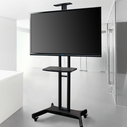 Напольная мобильная  стойка   ONKRON 40"-70", чёрная TS1551