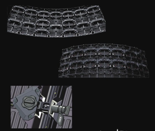 Уличный арендный светодиодный экран AET 273"  HD серия  QR Outdoor