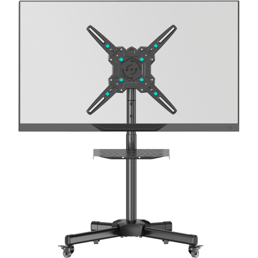 Напольная мобильная  стойка   ONKRON 23"-60", чёрная TS1171 Напольная мобильная  стойка   ONKRON 23"-60", чёрная TS1171