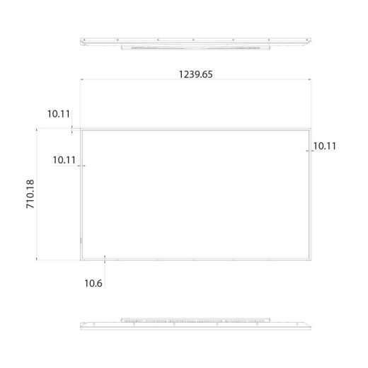 Информационный дисплей Hisense 55DM66D