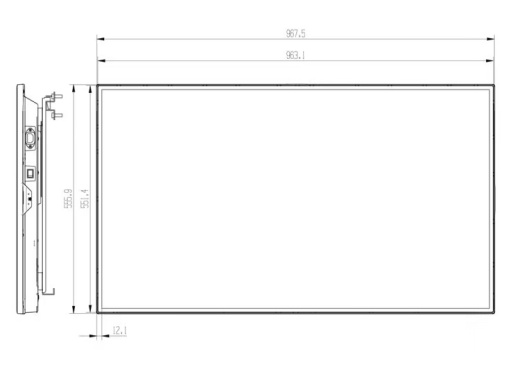 Информационный дисплей Hisense 32BM66AE