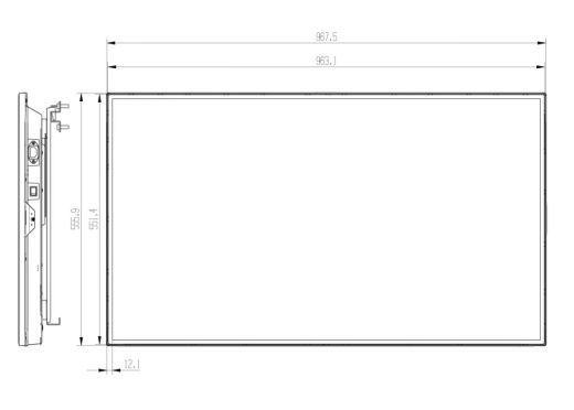 Информационный дисплей Hisense 43BM66AE Информационный дисплей Hisense 43BM66AE